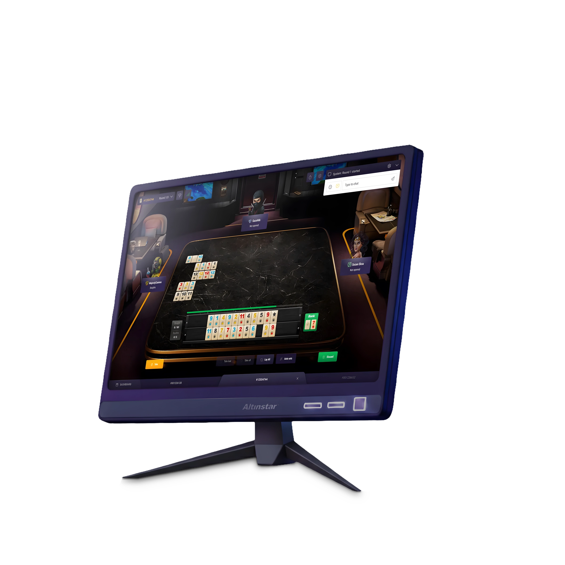 Altınstar.com Okey 101 ve Düz Okey oyunu Bedava Oyun İndir