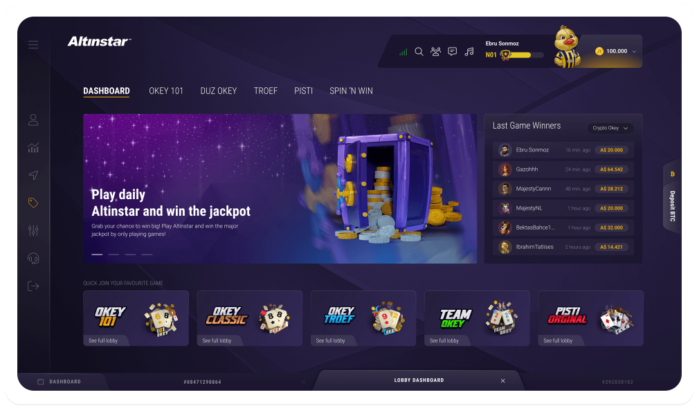 Discover and choose your favorite game